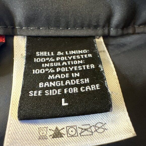 Eddie Bauer Mens Black Weatheredge Pants Large Insulated Ski Snow boarding READ - Picture 9 of 13